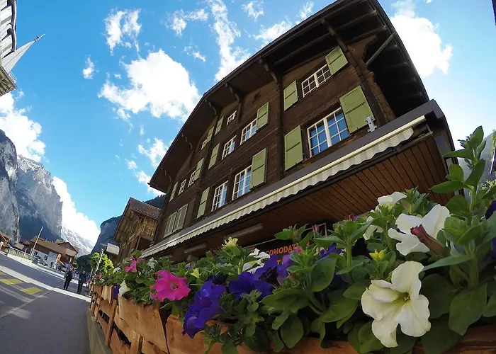 Ubytování v soukromí Base Cafe Lauterbrunnen